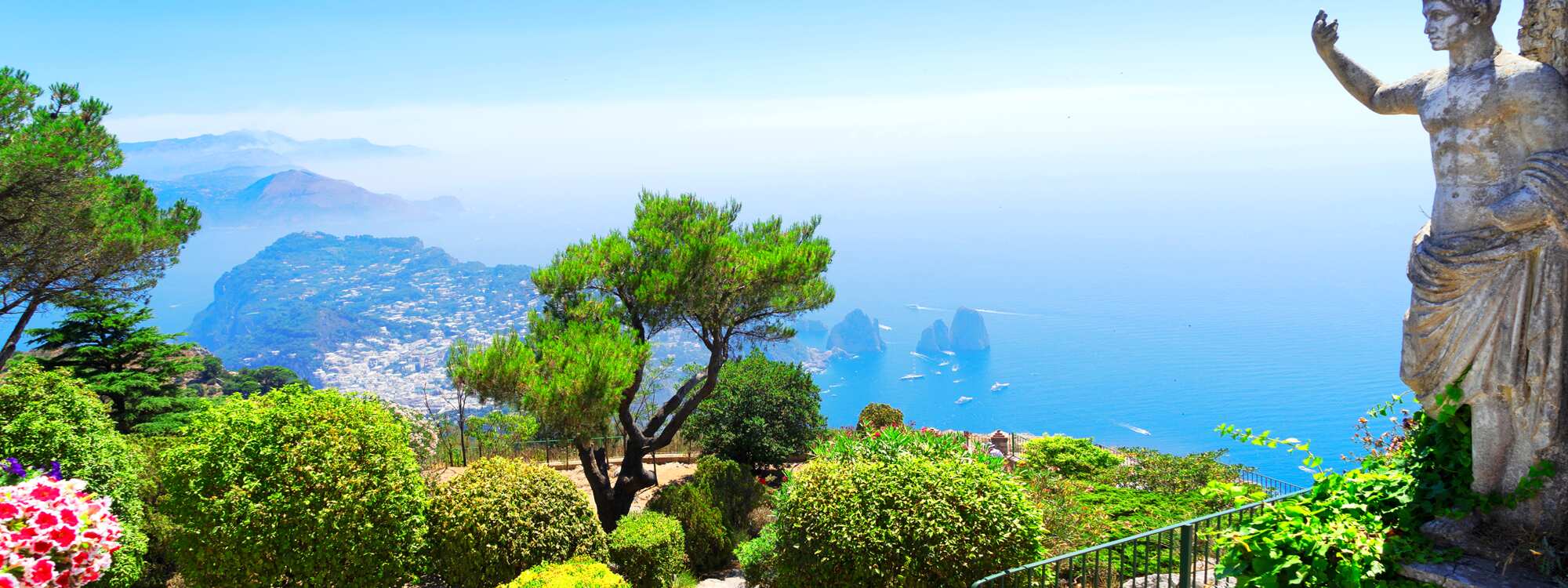 Wunderschöner Garten auf Capri